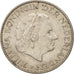 Netherlands, Juliana, Gulden, 1958, AU(55-58), Silver, KM:184