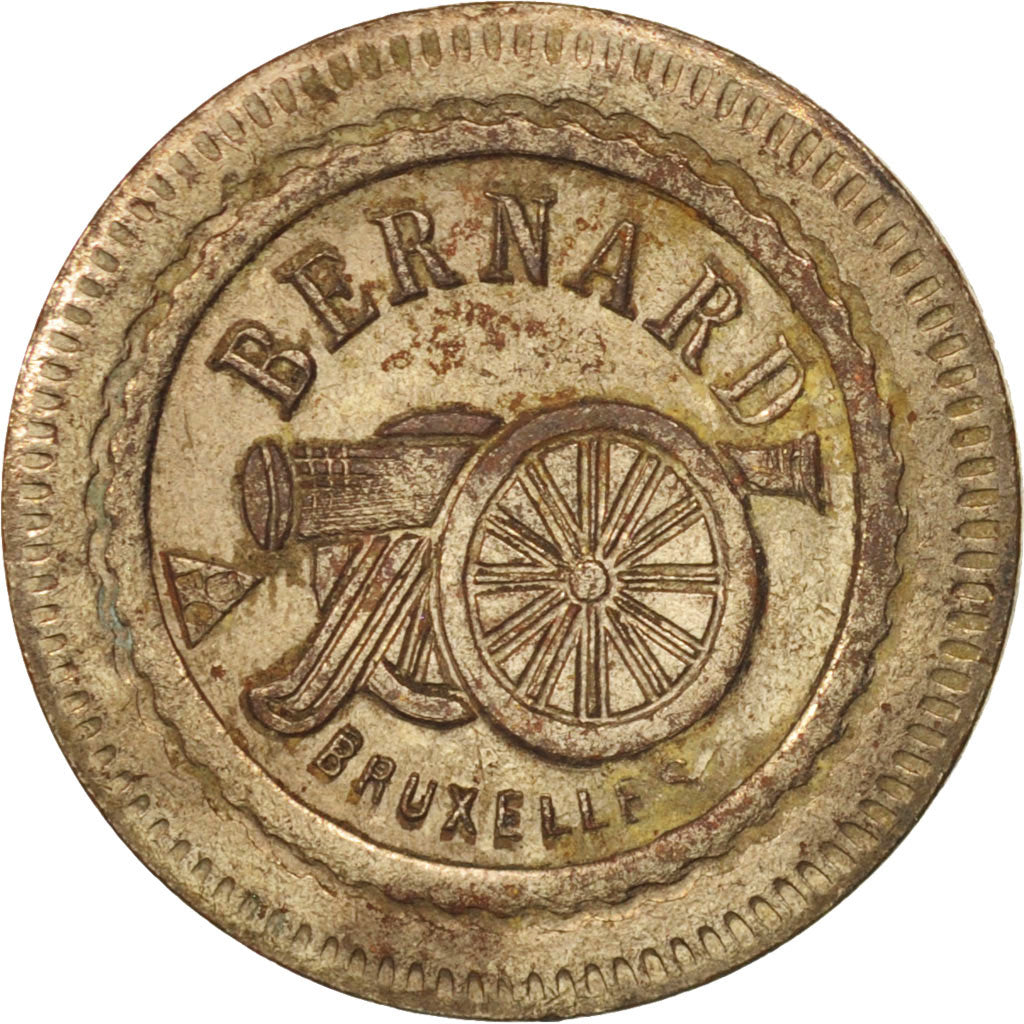 Coin, Belgium, 20 Centimes, AU(55-58), Copper