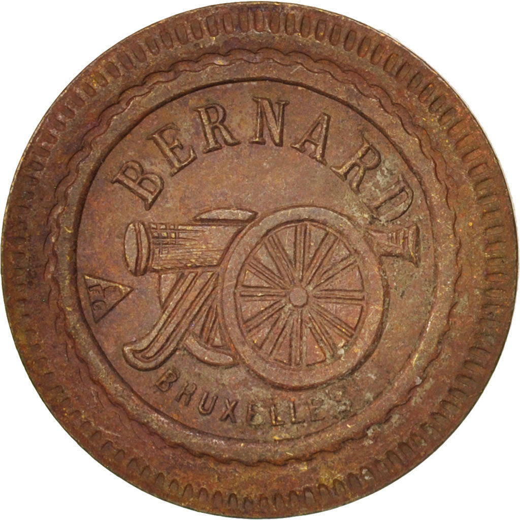 Moneta, Belgio, 30 Centimes, BB+, Rame