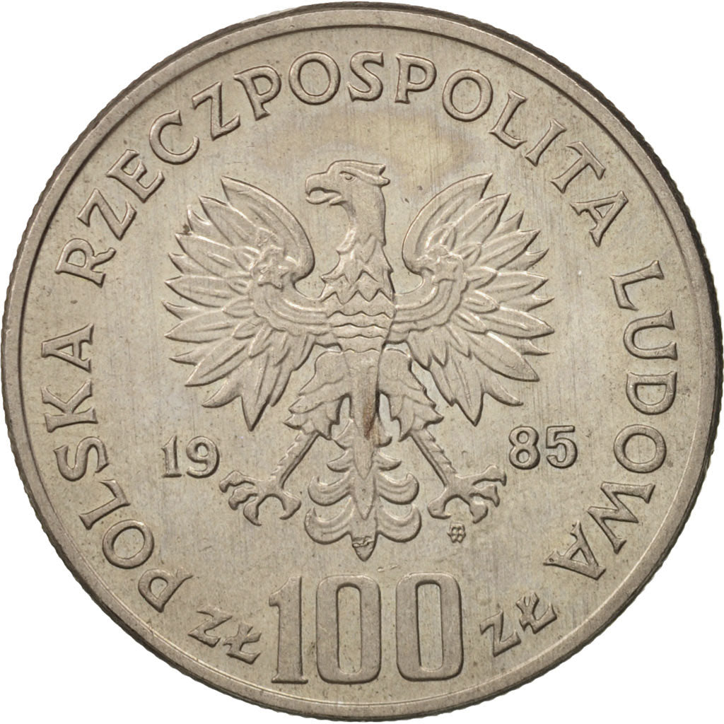 Monnaie, Pologne, 100 Zlotych, 1985, Warsaw, SPL, Copper-nickel, KM:155