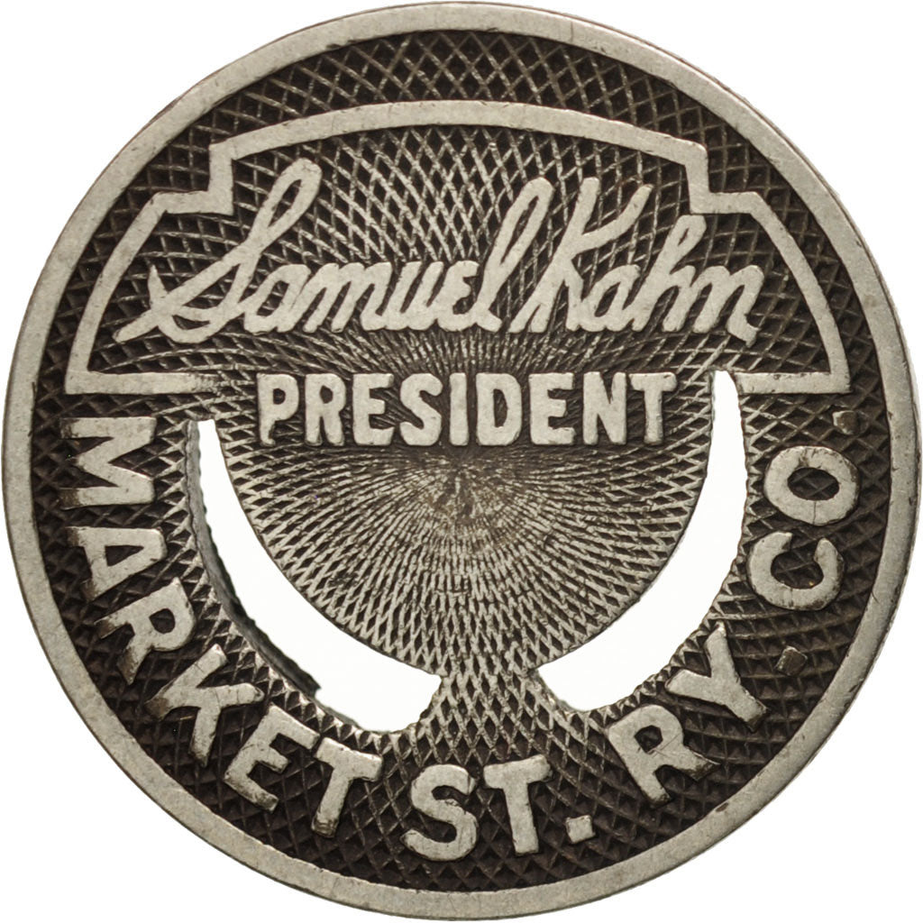 United States, Token, San Francisco Market Street Railway Company