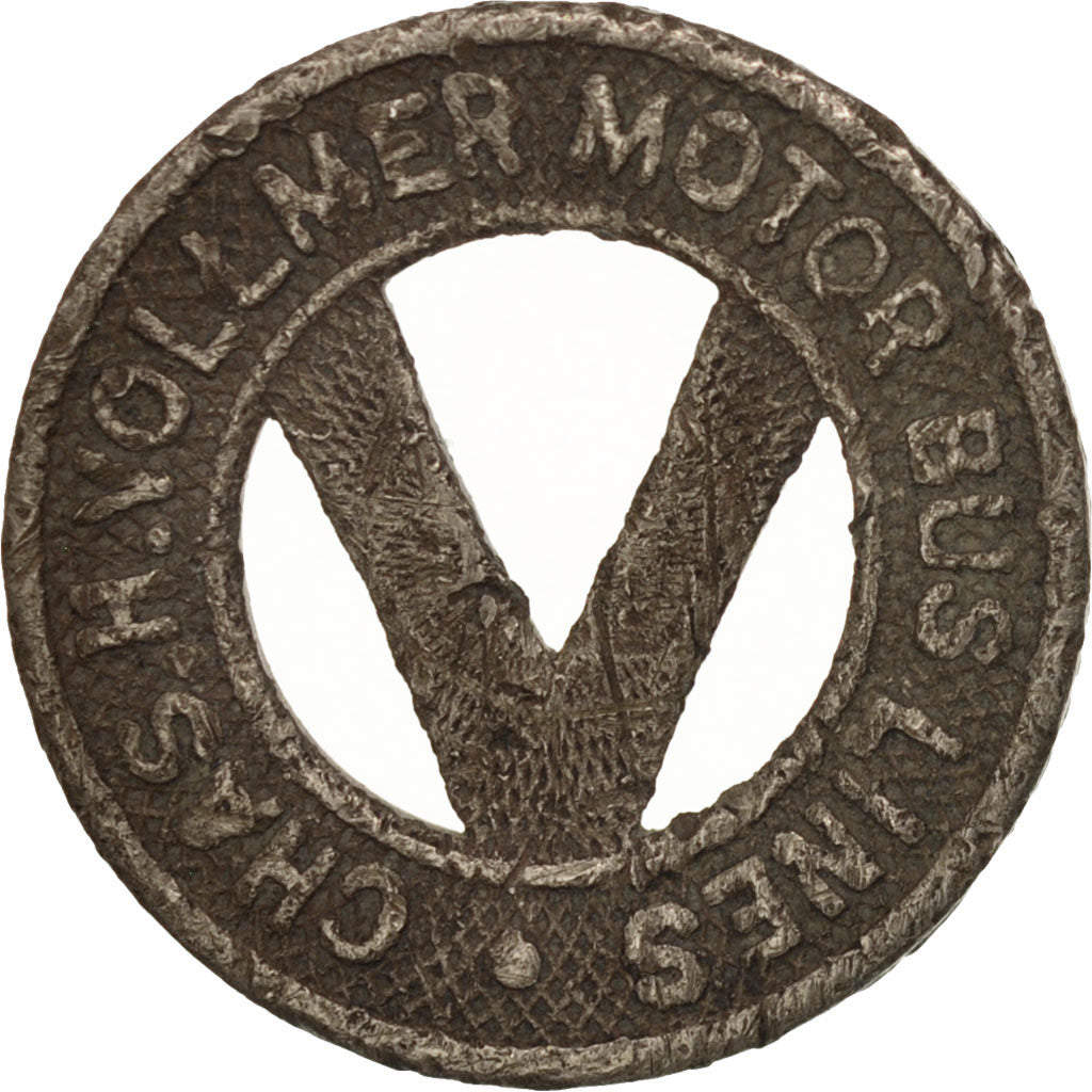 United States, Chas. H. Vollmer Motor Bus lines, Token