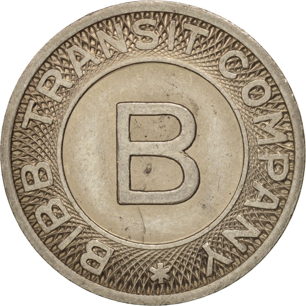 United States, Bibb Transit Company, Token