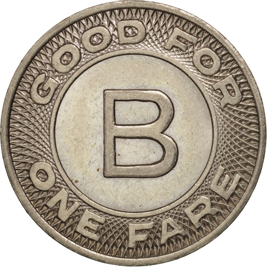 United States, Bibb Transit Company, Token