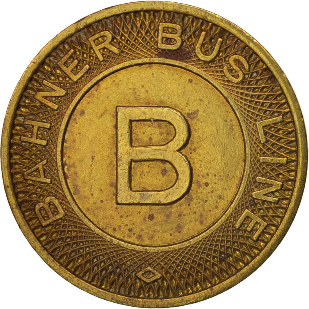 États-Unis, Bahner Bus Line, Jeton