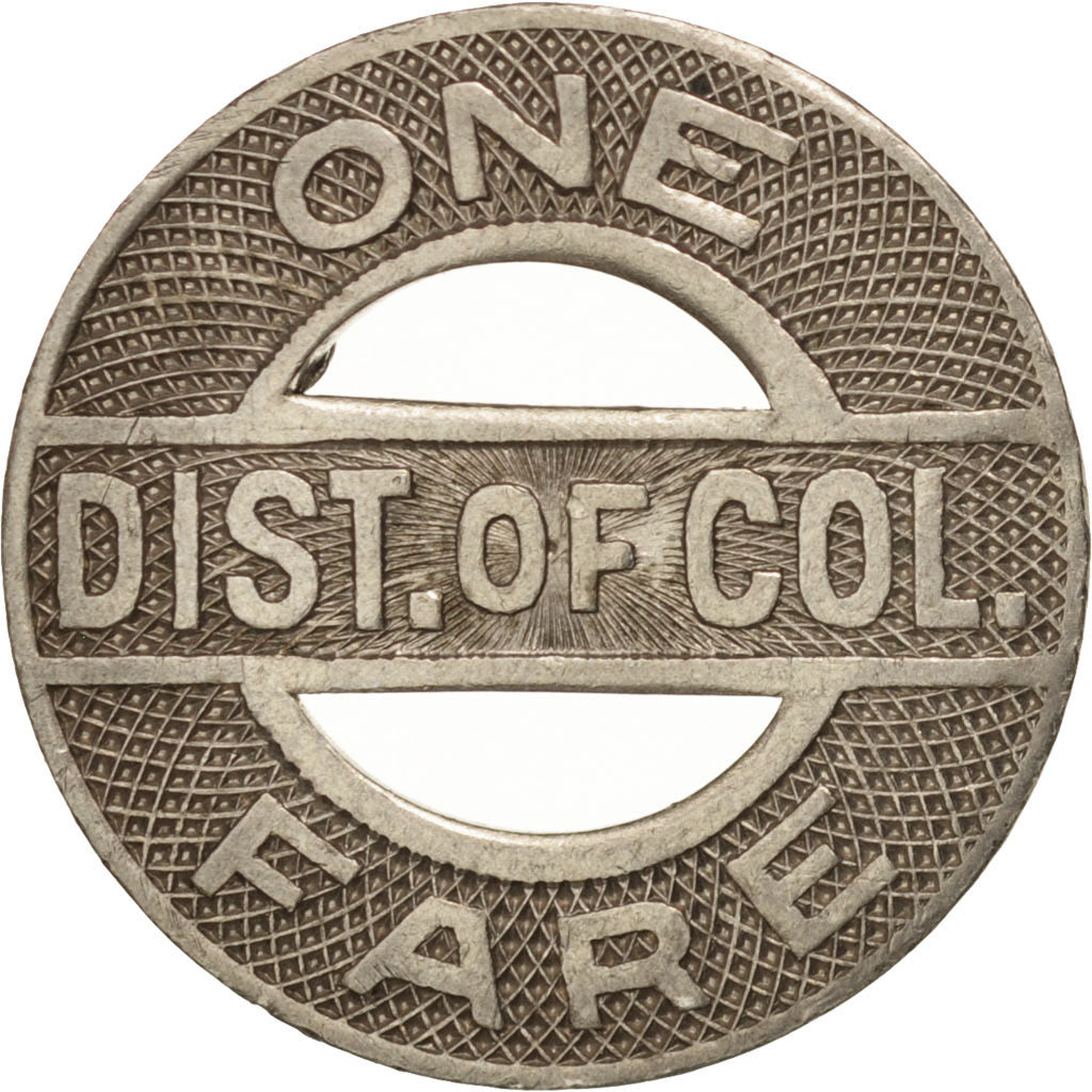 Estados Unidos, District of Columbia Transit System, Token
