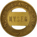 United States, New-york, N.Y.S.E. & G. Corp., Elmira School, Token