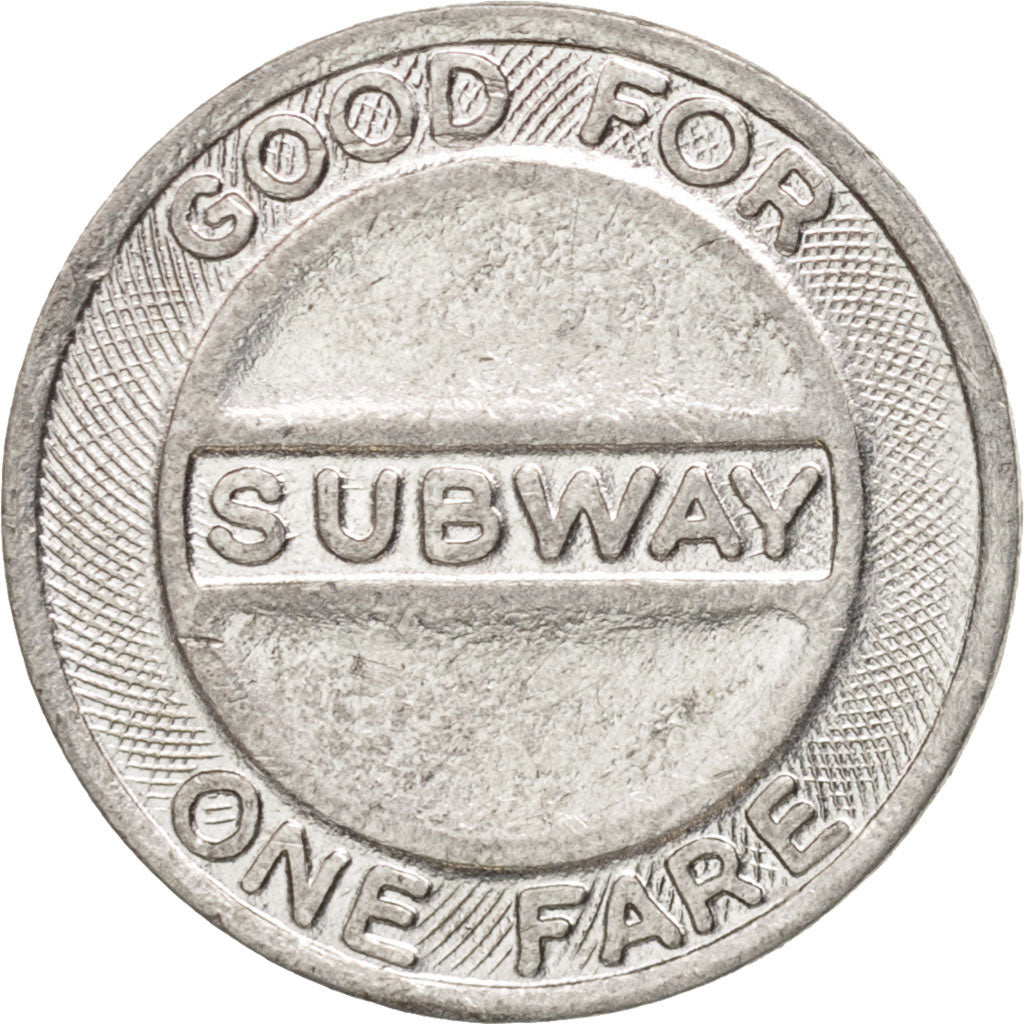 Canada, Token, Toronto Subway Transit Commission, MS(63), Aluminum