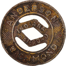 United States, Anderson Richmond Railroad, Token