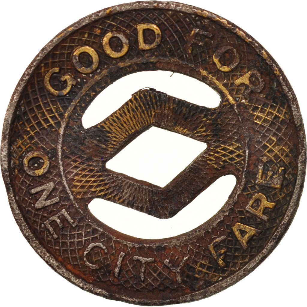 United States, Anderson Richmond Railroad, Token