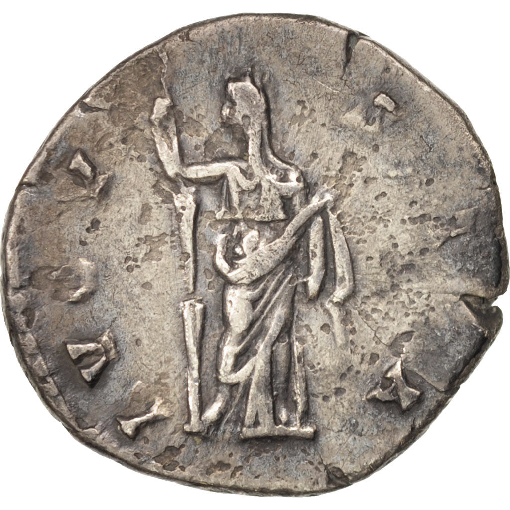 Munten, Faustina I, Denarius, ZF, Zilver, RIC:358