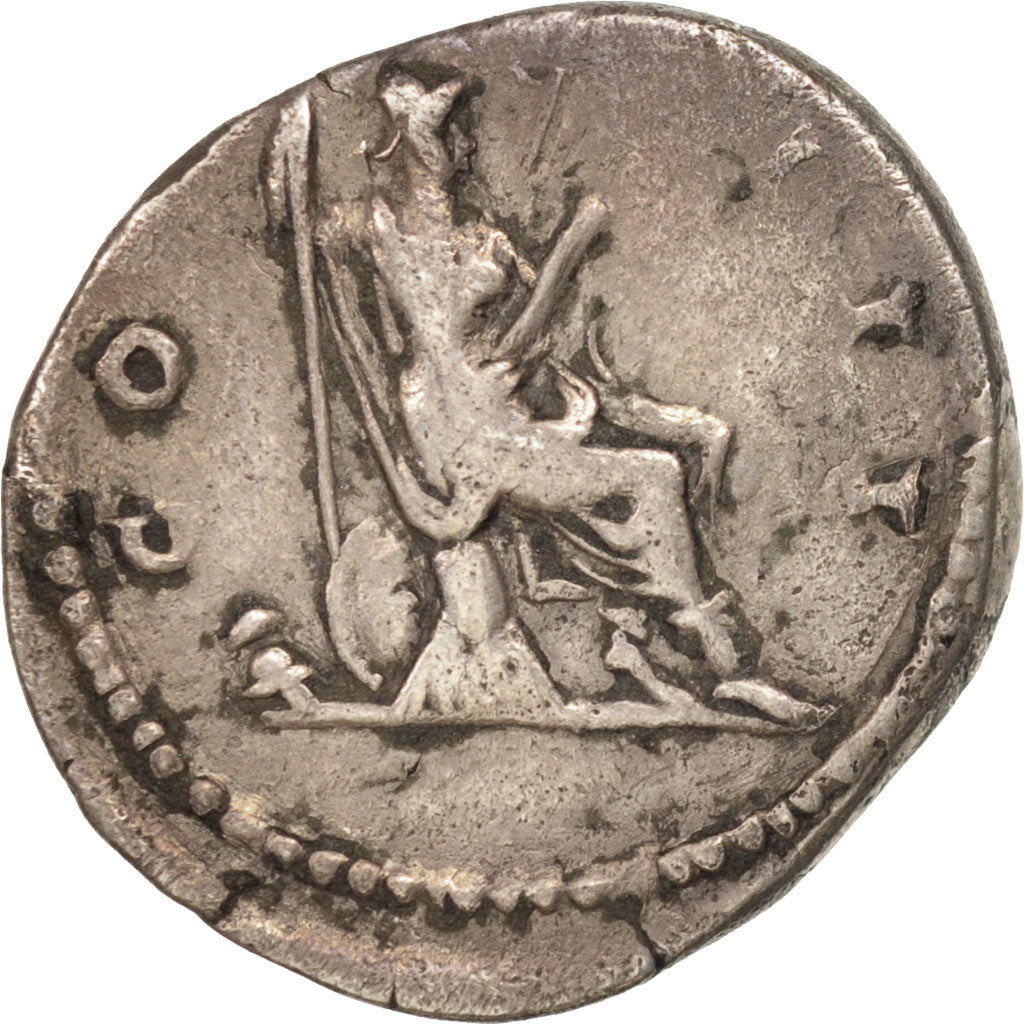 Coin, Hadrian, Denarius, Roma, EF(40-45), Silver, RIC:149