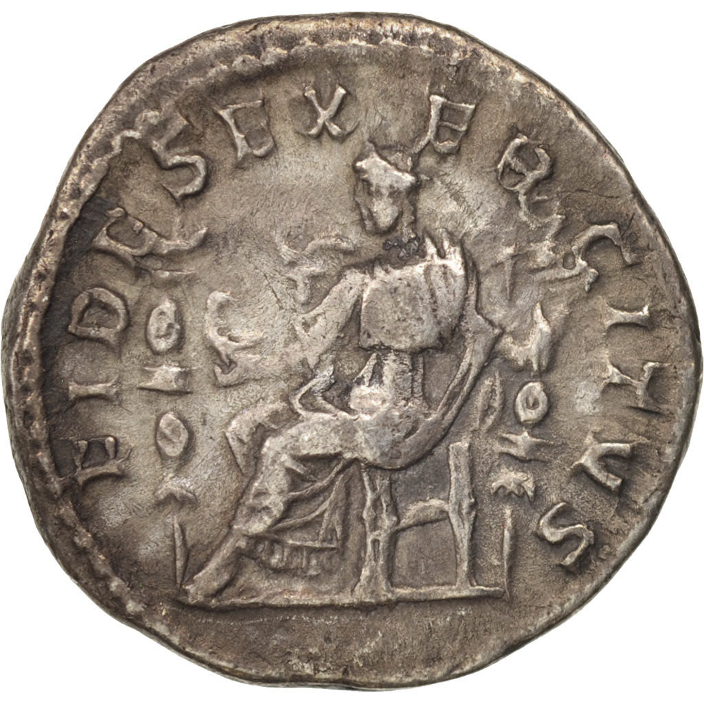 Elagabalus, Denier, 218-222, Roma, TTB, Argent