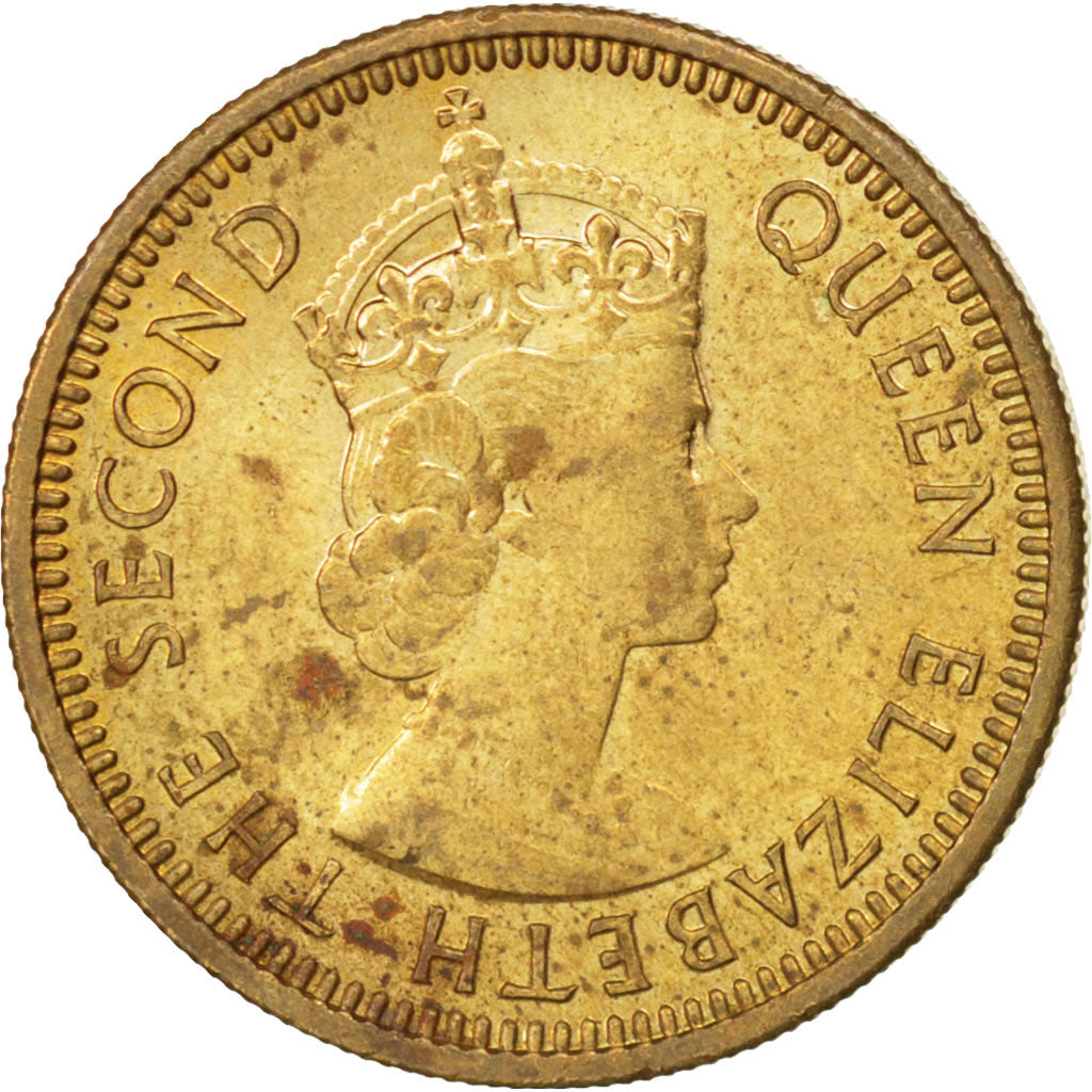 Munten, Hong Kong, Elizabeth II, 5 Cents, 1972, PR, Nickel-brass, KM:29.3