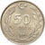 Munten, Turkije, 50 Lira, 1987, FDC, Copper-Nickel-Zinc, KM:966