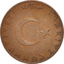 Turchia, 10 Kurus, 1974, SPL-, Bronzo, KM:898.2