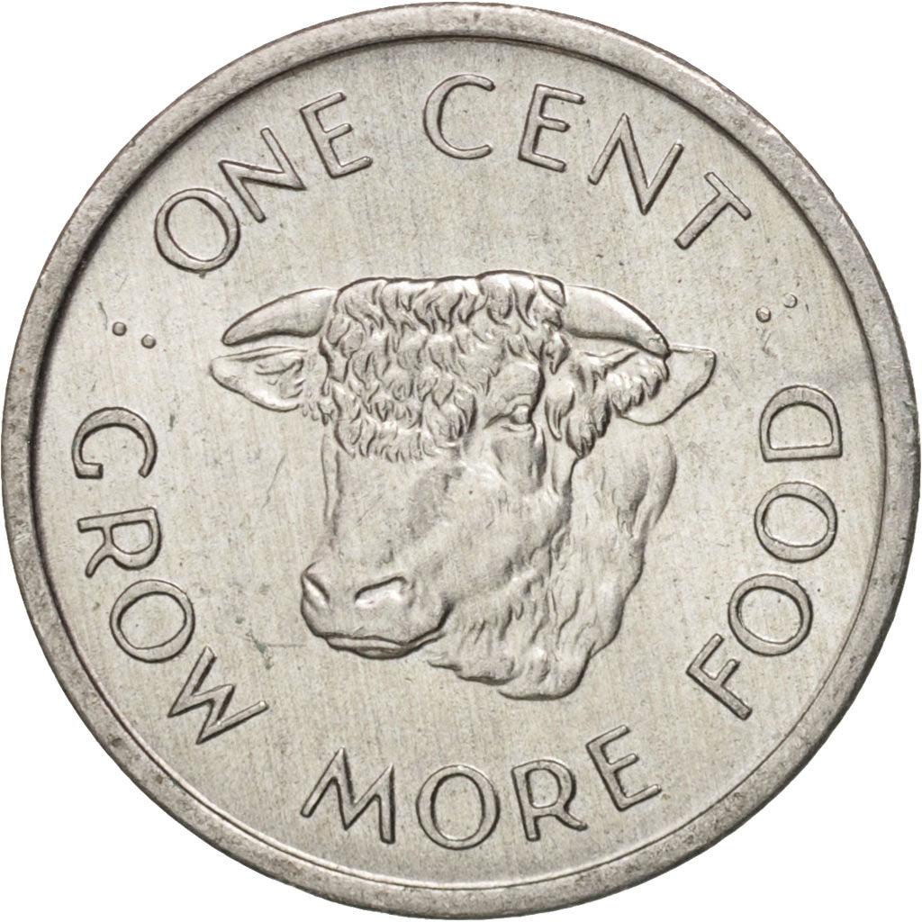 Coin, Seychelles, Cent, 1972, British Royal Mint, MS(63), Aluminum, KM:17