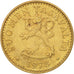 Moneda, Finlandia, 20 Pennia, 1978, EBC+, Aluminio - bronce, KM:47
