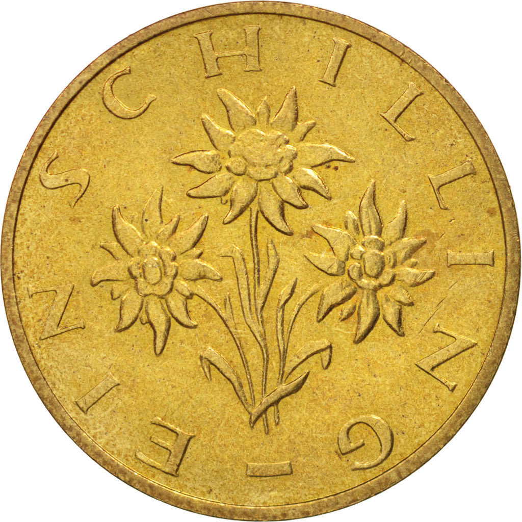 Austria, Schilling, 1989, MS(60-62), Aluminum-Bronze, KM:2886