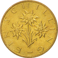 Austria, Schilling, 1989, MS(60-62), Aluminum-Bronze, KM:2886