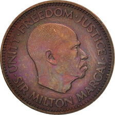 Münze, Sierra Leone, 1/2 Cent, 1964, British Royal Mint, VZ+, Bronze, KM:16
