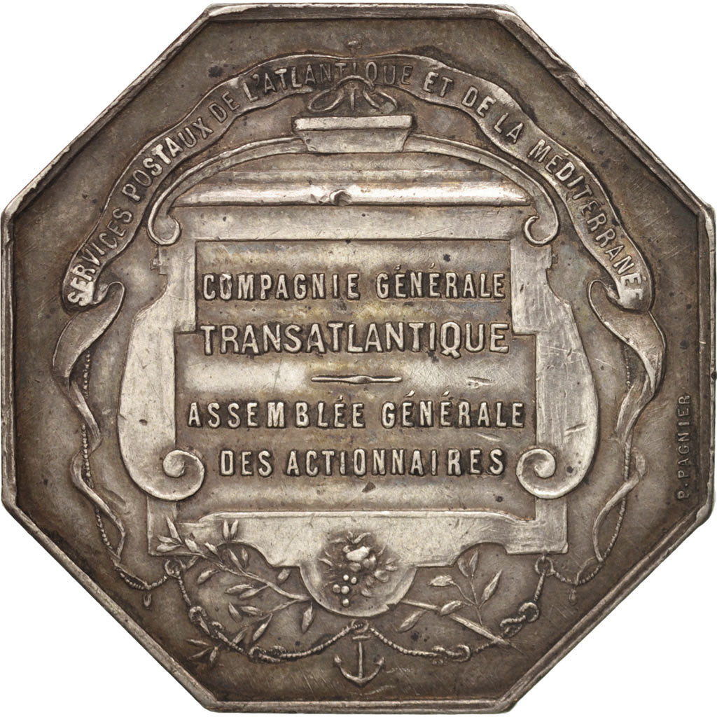 France, Token, The Boats, Compagnie Générale Transatlantique, Assemblée