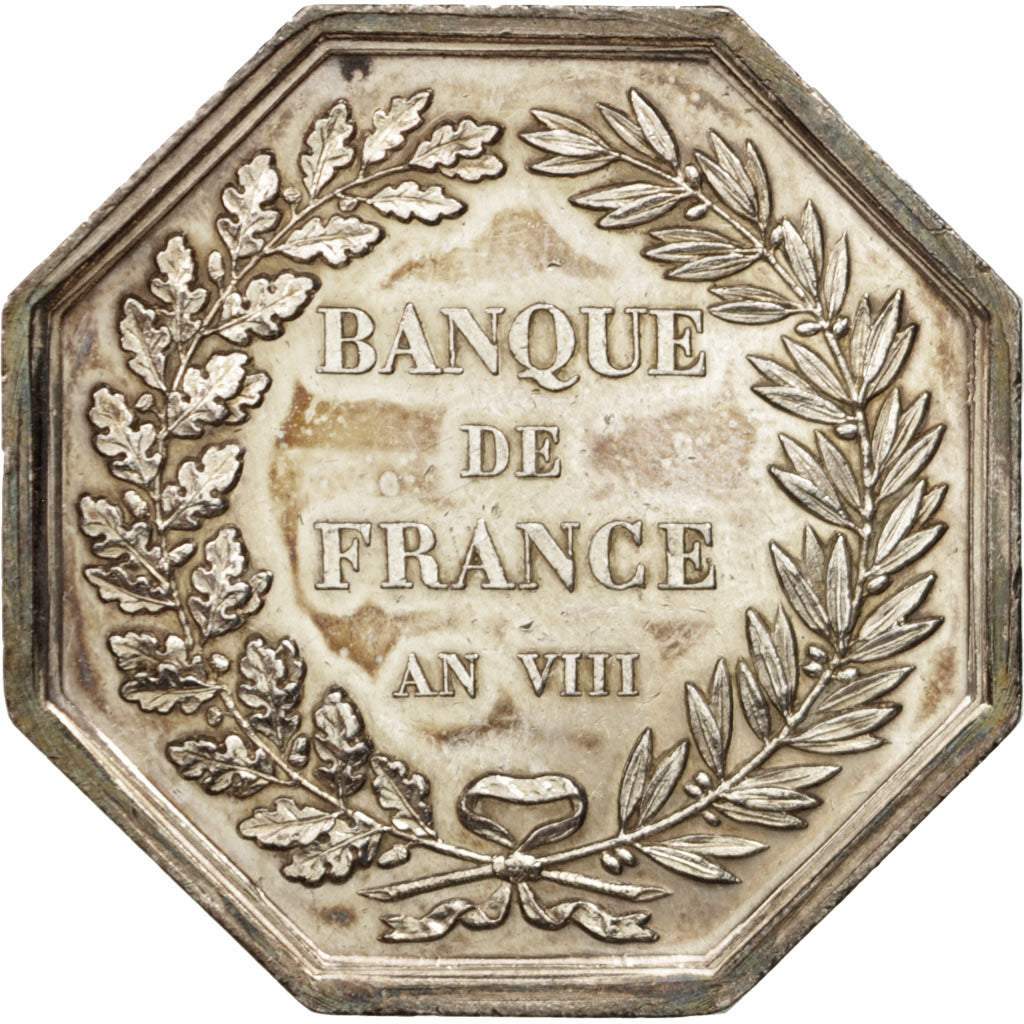 France, Token, Bank, Dumarest, AU(55-58), Silver