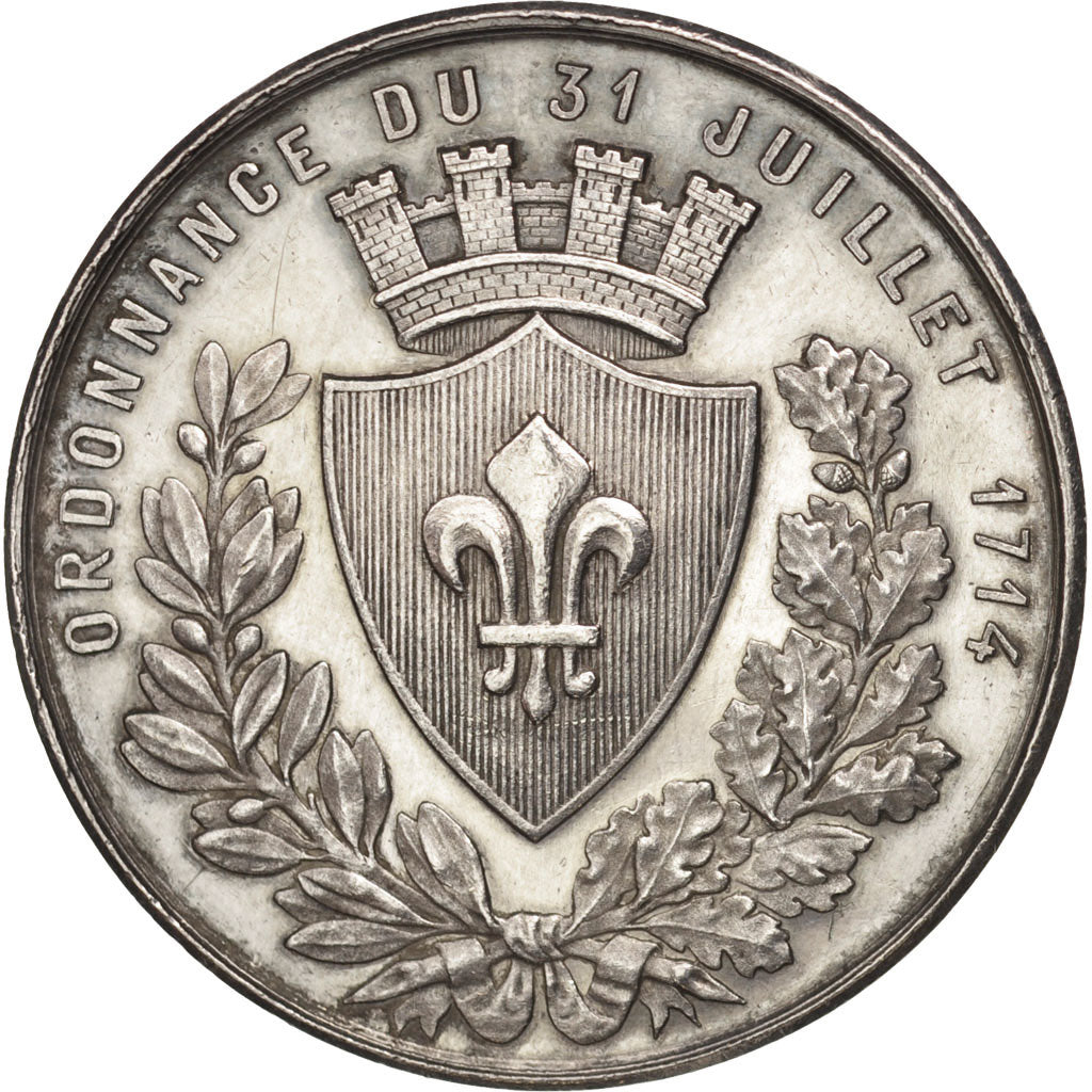 France, Medal, French Third Republic, Business & industry, SUP, Argent