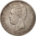 Coin, Spain, Amadeao I, 5 Pesetas, 1871, Madrid, VF(30-35), Silver, KM:666