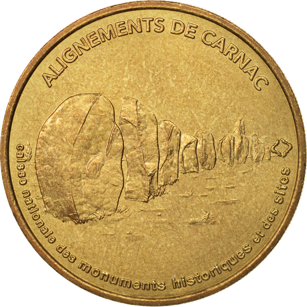 France, Jeton, Tourist Token, Alignement de Carnac, 2004, Monnaie de Paris
