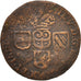 Moneta, Paesi Bassi Spagnoli, NAMUR, Philip V of Spain, Liard, 1710, Namur, MB