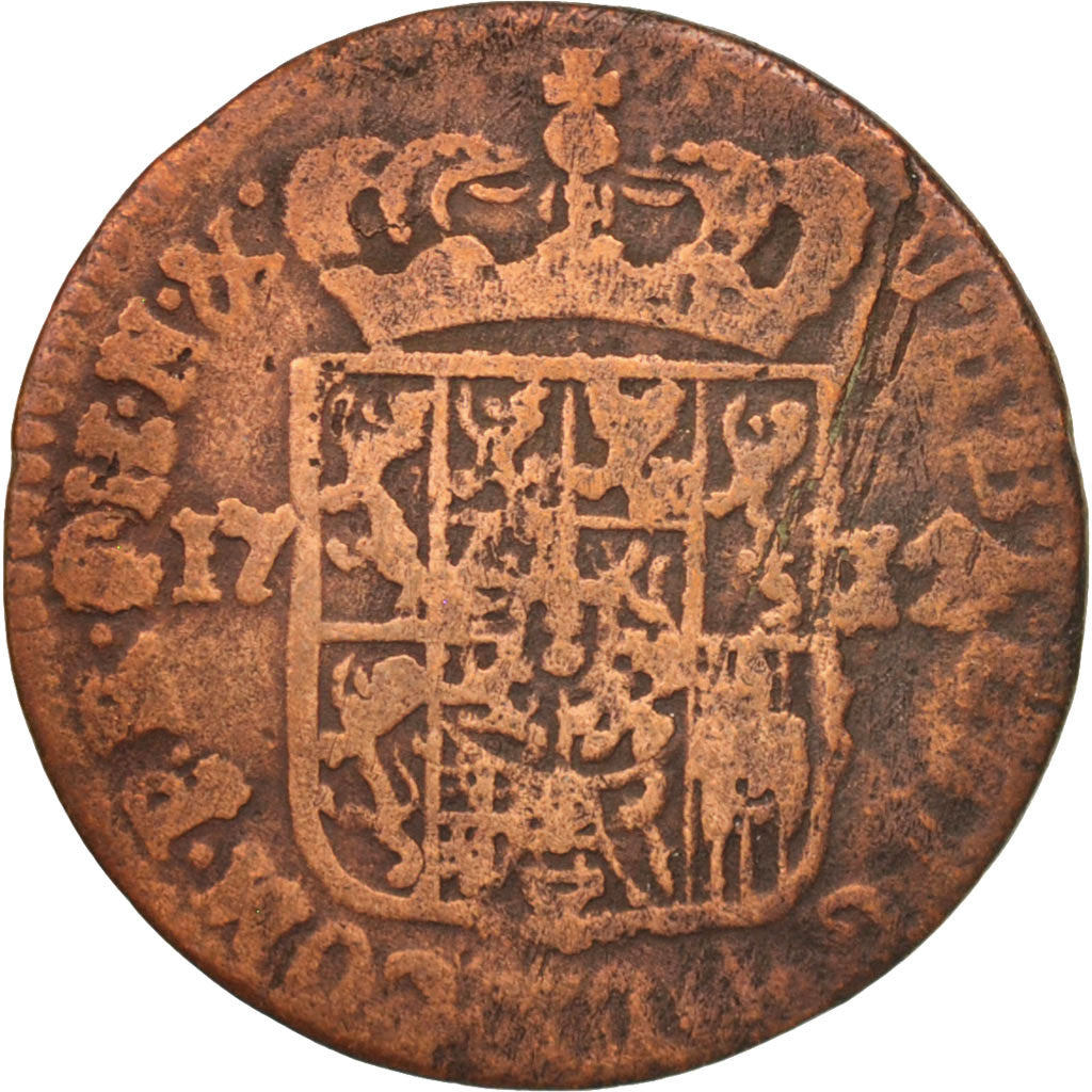 Coin, Spanish Netherlands, NAMUR, Maximilian Emmanuel of Bavaria, Liard, 1712