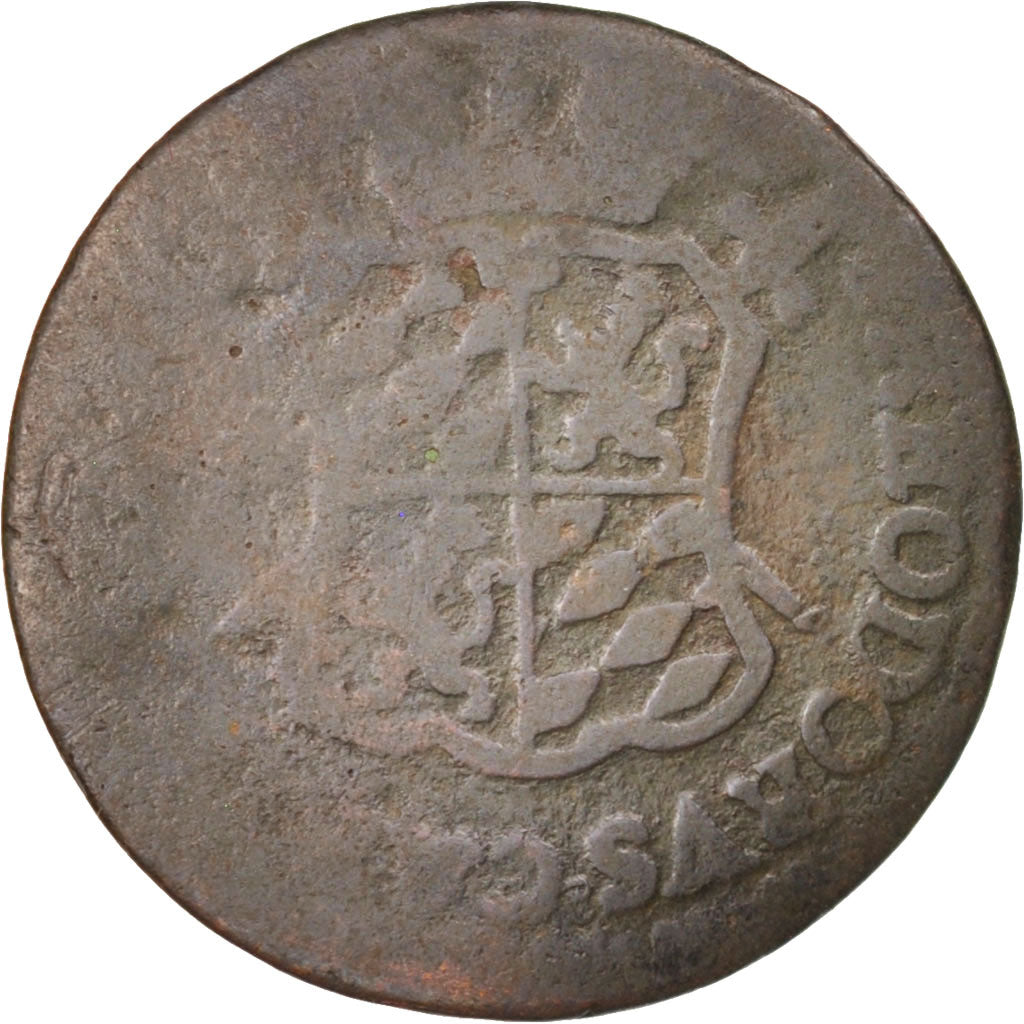LIEGE, John Theodore, Liard, 1750, Liege, B+, Rame, KM:155