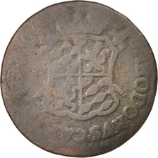 LIEGE, John Theodore, Liard, 1750, Liege, B+, Rame, KM:155