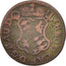 LIEGE, John Theodore, Liard, 1752, Liege, VF(20-25), Copper, KM:155