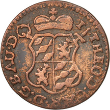 Moneta, LIEGE, John Theodore, Liard, 1752, Liege, BB+, Rame, KM:155