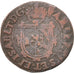 Spanish Netherlands, BRABANT, 1/2 Liard, 6 Mites, Gigot, 1615, Antwerp