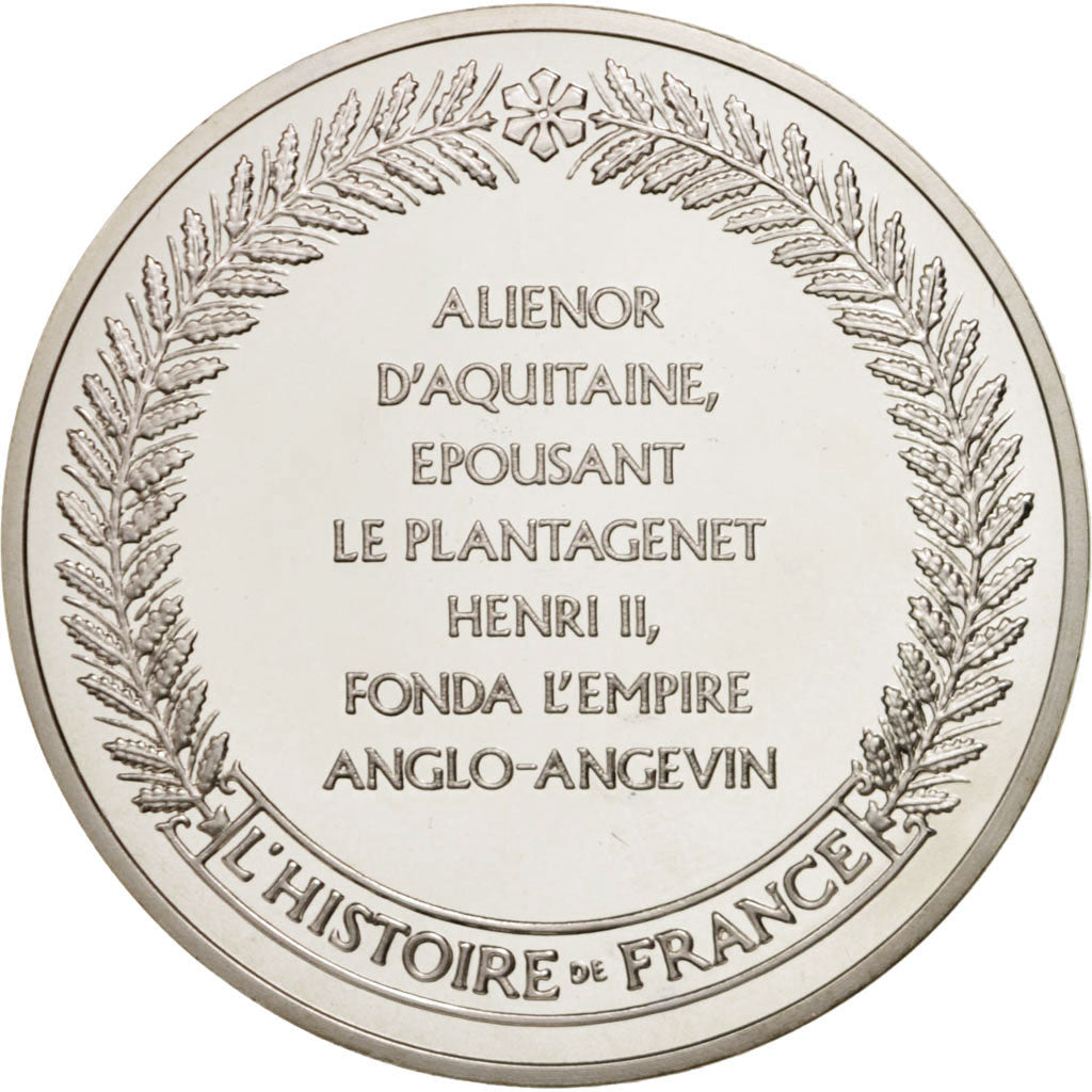 France, Medal, Aliénor d'Aquitaine, French Fifth Republic, History