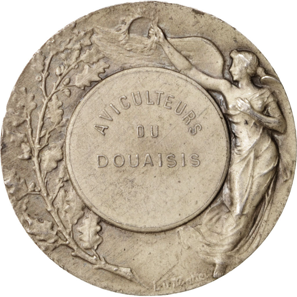 France, Medal, Aviculteurs du Douaisis, Business & industry, Rivet, AU(50-53)