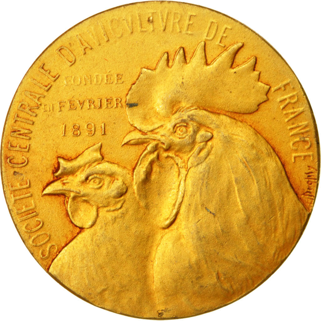 Francia, Medal, Société Centrale d'Aviculture de France, Business & industry