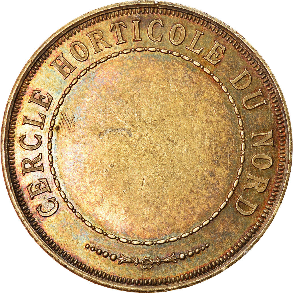 France, Medal, Ville de Lille, Cercle Horticole du Nord, Flora, Esparon