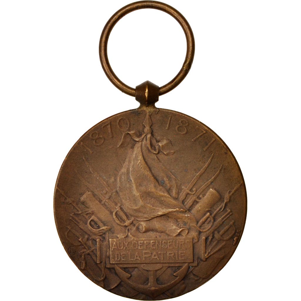 France, Guerre de 1870-1871, Medal, 1871, Good Quality, Bronze