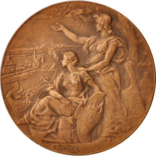 Frankreich, Medal, Chambre de Commerce de Calais, Business & industry, Bottée