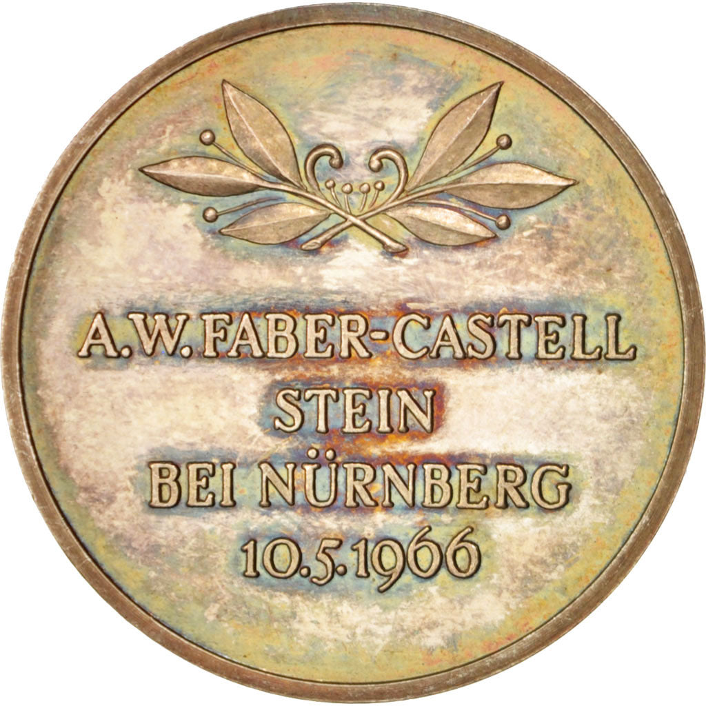 Germany, Medal, Nuremberg, Arts & Culture, 1966, MS(65-70), Silver, 33