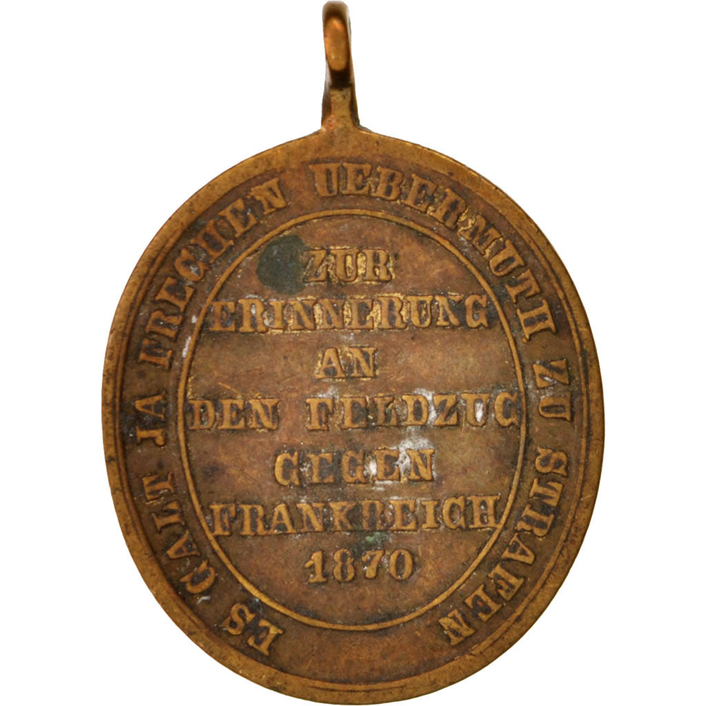 Allemagne, Medal, Victoire sur la France, History, 1870, TB+, Bronze
