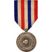Francia, Médaille des cheminots, Medal, 1942, Sin circulación, Bronce
