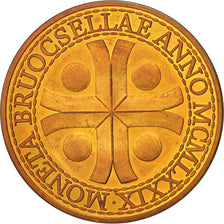 Belgium, Token, Touristic token, Brussel, 1 Souverain, 1979, MS(65-70), Copper