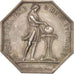 France, Token, Savings Bank, AU(55-58), Silver, Jacqmin:39
