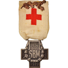 France, Secours aux blessés militaires, Medal, 1914-1919, Excellent Quality