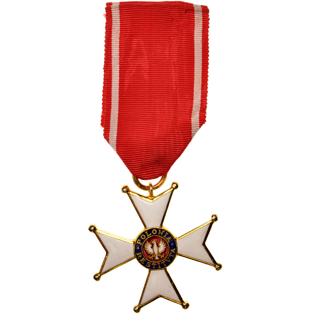 Pologne, Order Polonia Restituta, Medal, 1944, Excellent Quality, Bronze, 46